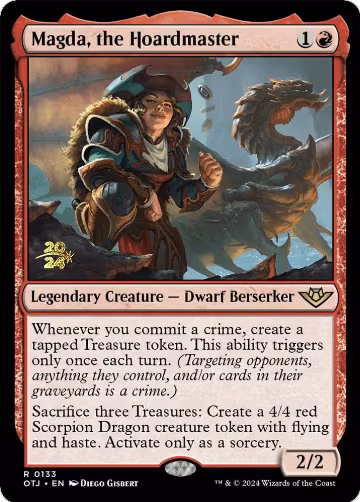 Magda, the Hoardmaster (133), Prerelease Cards — Magic card price