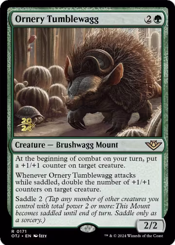 Ornery Tumblewagg (171), Prerelease Cards — Magic card price