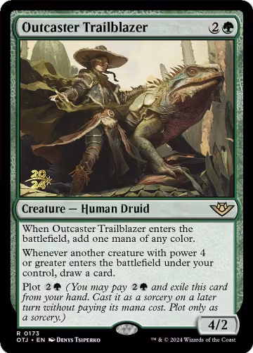 Outcaster Trailblazer (173), Prerelease Cards — Magic card price