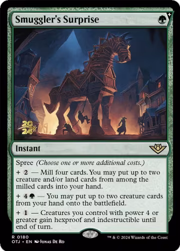 Smuggler's Surprise (180), Prerelease Cards — Magic card price
