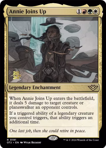Annie Joins Up (191), Prerelease Cards — Magic card price