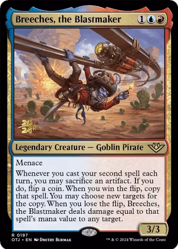 Breeches, the Blastmaker (197), Prerelease Cards — Magic card price