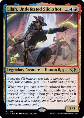 Lilah, Undefeated Slickshot (217), Prerelease Cards — Magic card price