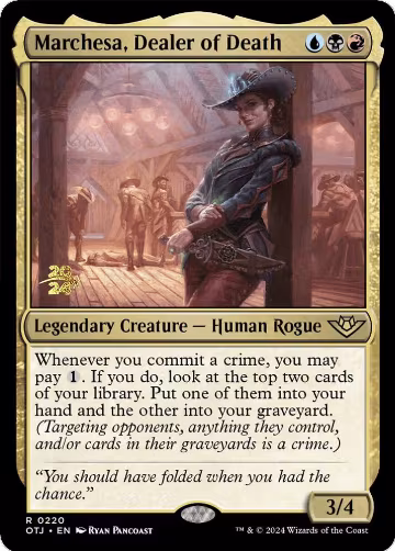 Marchesa, Dealer of Death (220), Prerelease Cards — Magic card price