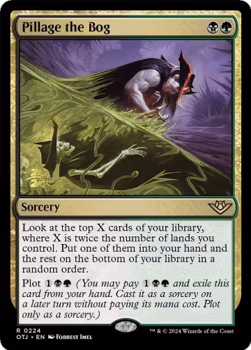 Pillage the Bog (224), Prerelease Cards — Magic card price