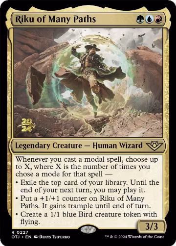 Riku of Many Paths (227), Prerelease Cards — Magic card price