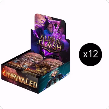 Unrivaled Booster Box Case, Unrivaled — Alpha Clash sealed product price