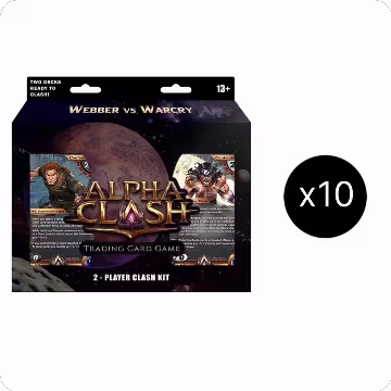 Unrivaled 2-Player Clash Kit Case, Unrivaled — Alpha Clash sealed product price