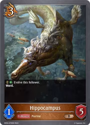 Hippocampus (BP04-075EN), Cosmic Mythos — Shadowverse card price
