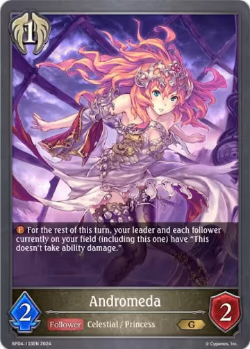 Andromeda (BP04-103EN), Cosmic Mythos — Shadowverse card price