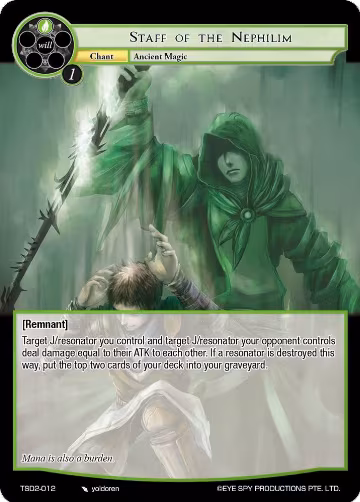Staff of the Nephilim (TSD2-012), Starter Deck: Yokoshima — Force of Will card price