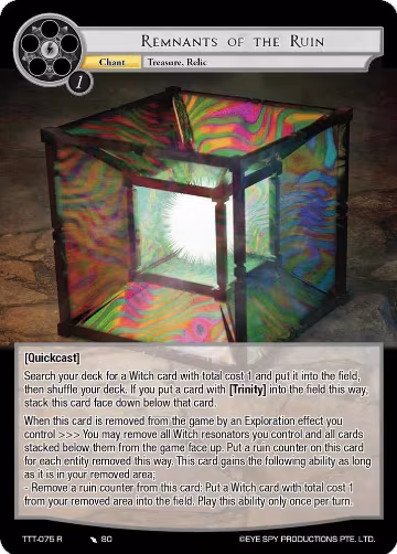 Remnants of the Ruin (TTT-075 R), Thoth of the Trinity — Force of Will card price