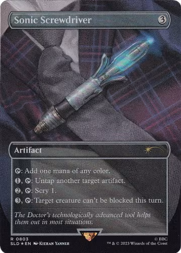 Sonic Screwdriver (803), Secret Lair Drop Series — Magic card price