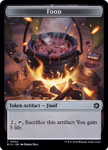 Food // Plot Double-Sided Token (4 // 20), Outlaws of Thunder Junction: The Big Score — Magic card price