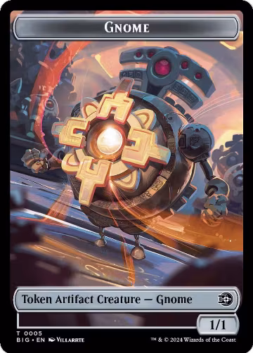 Gnome Token (5), Outlaws of Thunder Junction: The Big Score — Magic card price