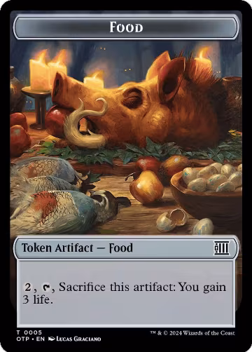 Food // Plot Double-Sided Token (5 // 20), Outlaws of Thunder Junction: Breaking News — Magic card price