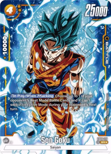 Son Goku - FB02-119 (Alternate Art) (FB02-119), Blazing Aura — DB Fusion card price
