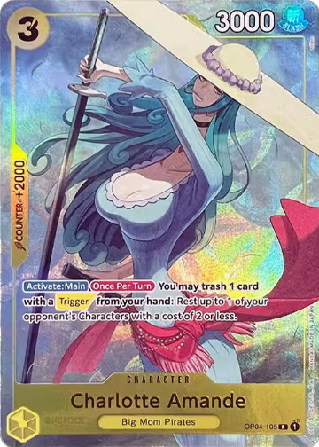 Charlotte Amande (Premium Card Collection -Best Selection Vol. 1-) (OP04-105), One Piece Promotion Cards — One Piece card price