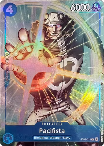Pacifista (Premium Card Collection -Best Selection Vol. 1-) (ST03-012), One Piece Promotion Cards — One Piece card price
