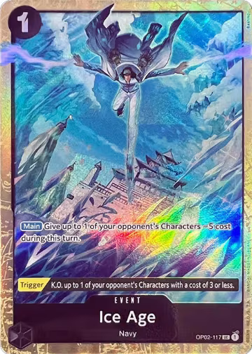 Ice Age (Premium Card Collection -Best Selection Vol. 1-) (OP02-117), One Piece Promotion Cards — One Piece card price