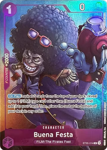 Buena Festa (Premium Card Collection -Best Selection Vol. 1-) (ST05-014), One Piece Promotion Cards — One Piece card price