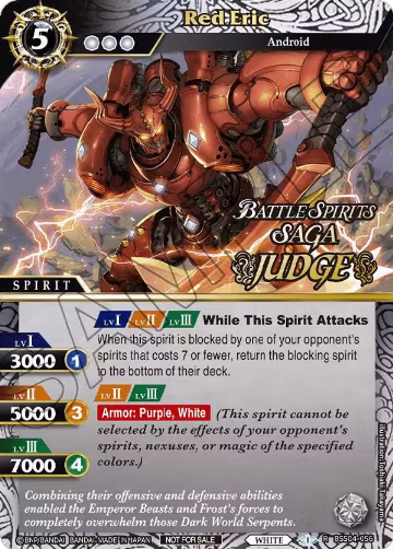 Red Eric (Judge Pack 2024 Vol. 1) (BSS04-056), Launch & Event Promos — Battle Spirits card price