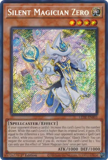 Silent Magician Zero (LEDE-EN003), Legacy of Destruction — Yu-Gi-Oh! card price