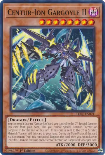 Centur-Ion Gargoyle II (LEDE-EN021), Legacy of Destruction — Yu-Gi-Oh! card price