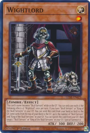 Wightlord (LEDE-EN025), Legacy of Destruction — Yu-Gi-Oh! card price