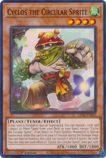 Cyclos the Circular Sprite (LEDE-EN031), Legacy of Destruction — Yu-Gi-Oh! card price