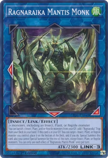 Ragnaraika Mantis Monk (LEDE-EN048), Legacy of Destruction — Yu-Gi-Oh! card price
