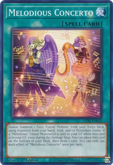 Melodious Concerto (LEDE-EN056), Legacy of Destruction — Yu-Gi-Oh! card price