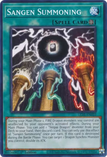 Sangen Summoning (LEDE-EN059), Legacy of Destruction — Yu-Gi-Oh! card price