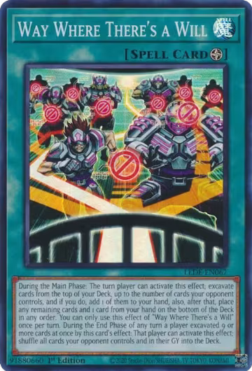 Way Where There's a Will (LEDE-EN067), Legacy of Destruction — Yu-Gi-Oh! card price