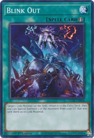 Blink Out (LEDE-EN068), Legacy of Destruction — Yu-Gi-Oh! card price