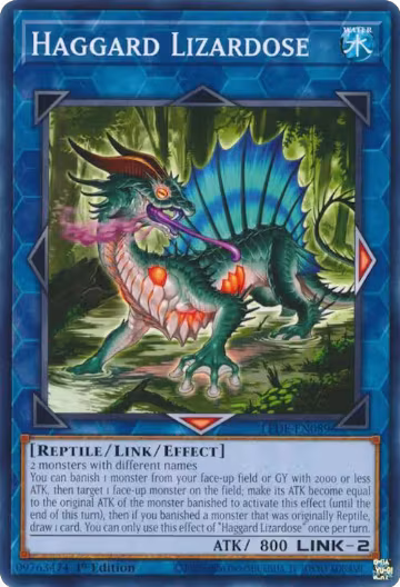 Haggard Lizardose (LEDE-EN089), Legacy of Destruction — Yu-Gi-Oh! card price