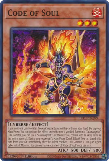 Code of Soul (LEDE-EN099), Legacy of Destruction — Yu-Gi-Oh! card price