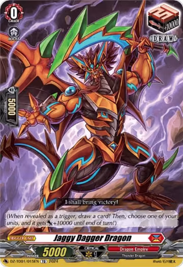Jaggy Dagger Dragon (DZ-TD01/015EN) — card price
