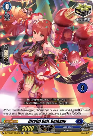 Direful Doll, Bethany (9) (DZ-TD02/014EN) — card price