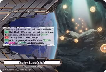 Energy Generator (DZ-TD03/005EN) — card price