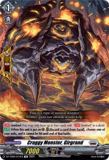 DZ-TD03: Start Up Trial Deck "Brandt Gate" — Vanguard set prices
