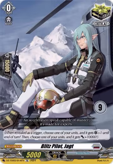 Blitz Pilot, Jagt (9) (DZ-TD03/014EN) — card price