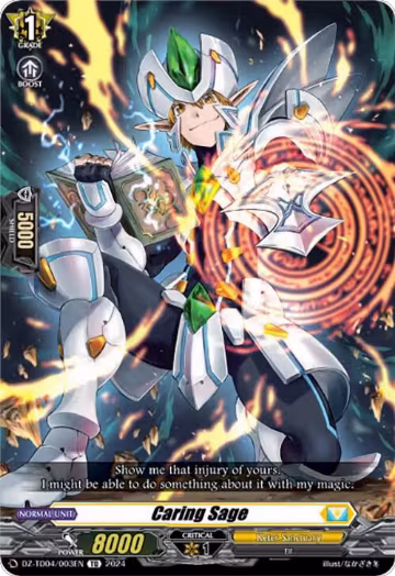 Caring Sage (DZ-TD04/003EN), DZ-TD04: Start Up Trial Deck "Keter Sanctuary" — Vanguard card price
