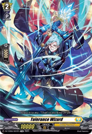 Tolerance Wizard (DZ-TD04/007EN), DZ-TD04: Start Up Trial Deck "Keter Sanctuary" — Vanguard card price