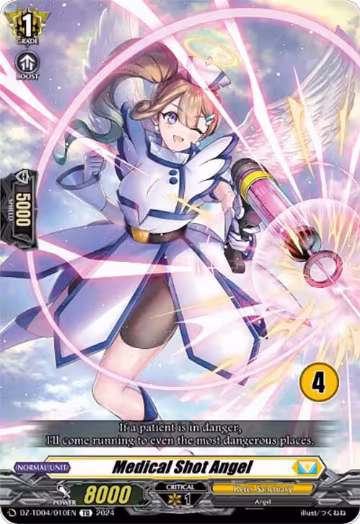 Medical Shot Angel (4) (DZ-TD04/010EN), DZ-TD04: Start Up Trial Deck "Keter Sanctuary" — Vanguard card price