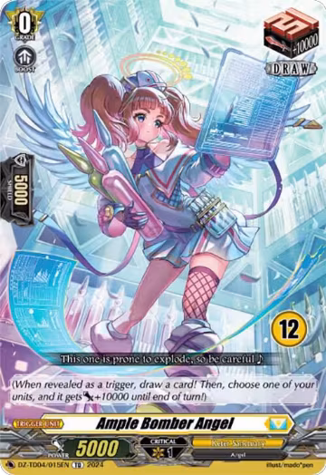 Ample Bomber Angel (12) (DZ-TD04/015EN), DZ-TD04: Start Up Trial Deck "Keter Sanctuary" — Vanguard card price