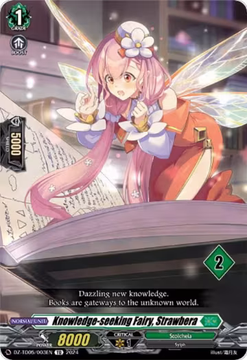 Knowledge-seeking Fairy, Strawbera (2) (DZ-TD05/003EN), DZ-TD05: Start Up Trial Deck "Stoicheia" — Vanguard card price