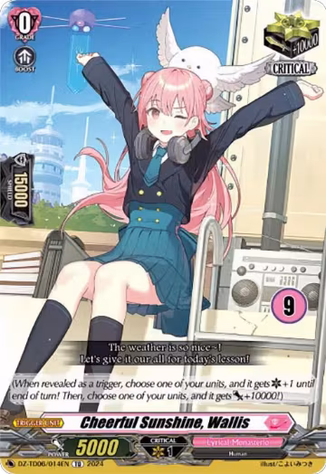 Cheerful Sunshine, Wallis (9) (DZ-TD06/014EN) — card price