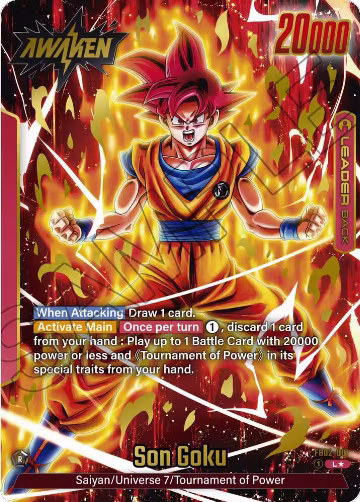 Son Goku - FB02-001 (Alternate Art) (FB02-001) — card price