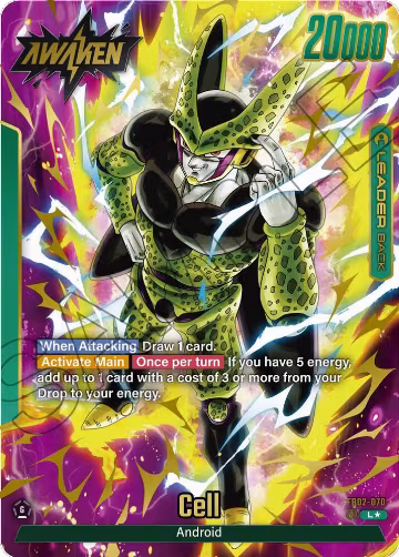 Cell - FB02-070 (Alternate Art) (FB02-070) — card price